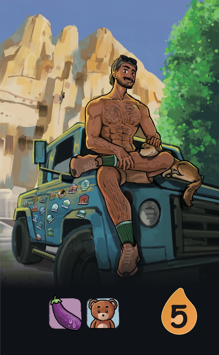 Profile 4, original base-game artwork