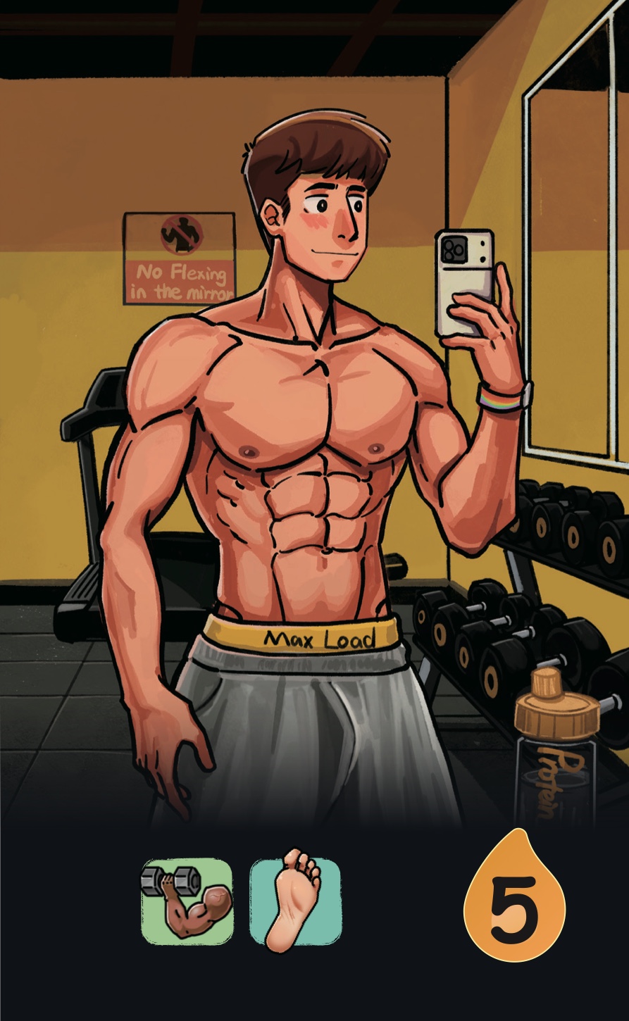 Profile 6, original base-game artwork